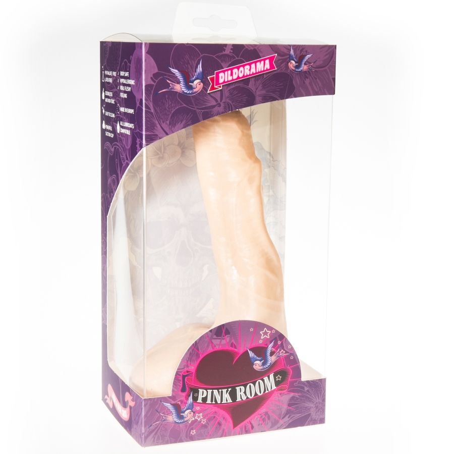 ROZE KAMER - NIJL REALISTISCHE NATUURLIJKE DILDO 23 CM