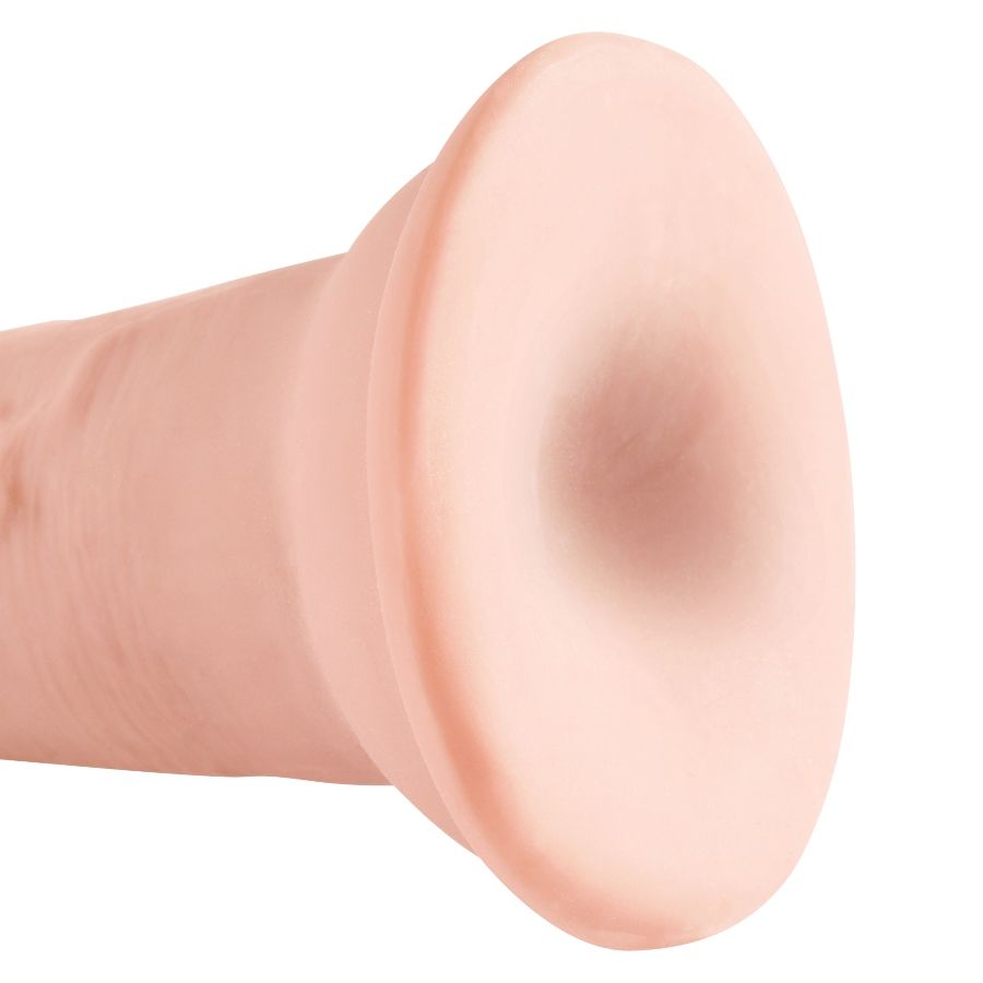 KING COCK - DRIEVOUDIGE DICHTHEID DILDO 15 CM