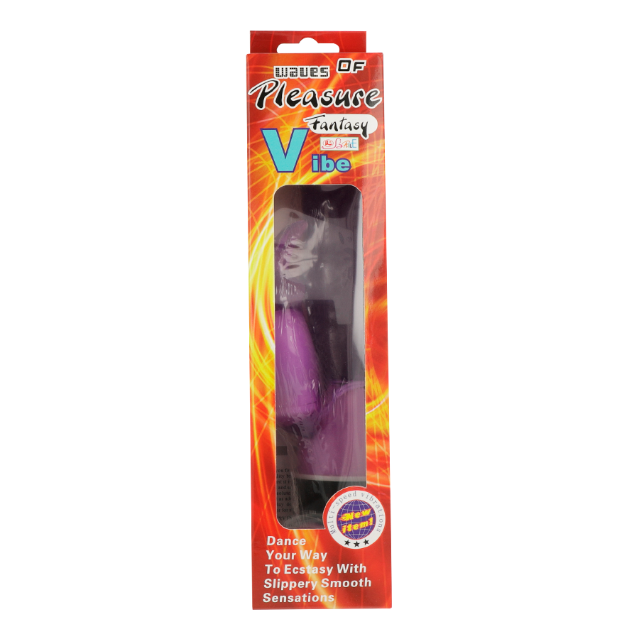 DANCE - GOLVEN VAN PLEZIER FANTASIE VIBRATOR MET LILAC KONIJN 23 CM