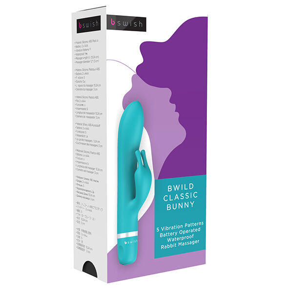 B SWISH - BWILD KLASSIEKE KONIJNENVIBRATOR JADE