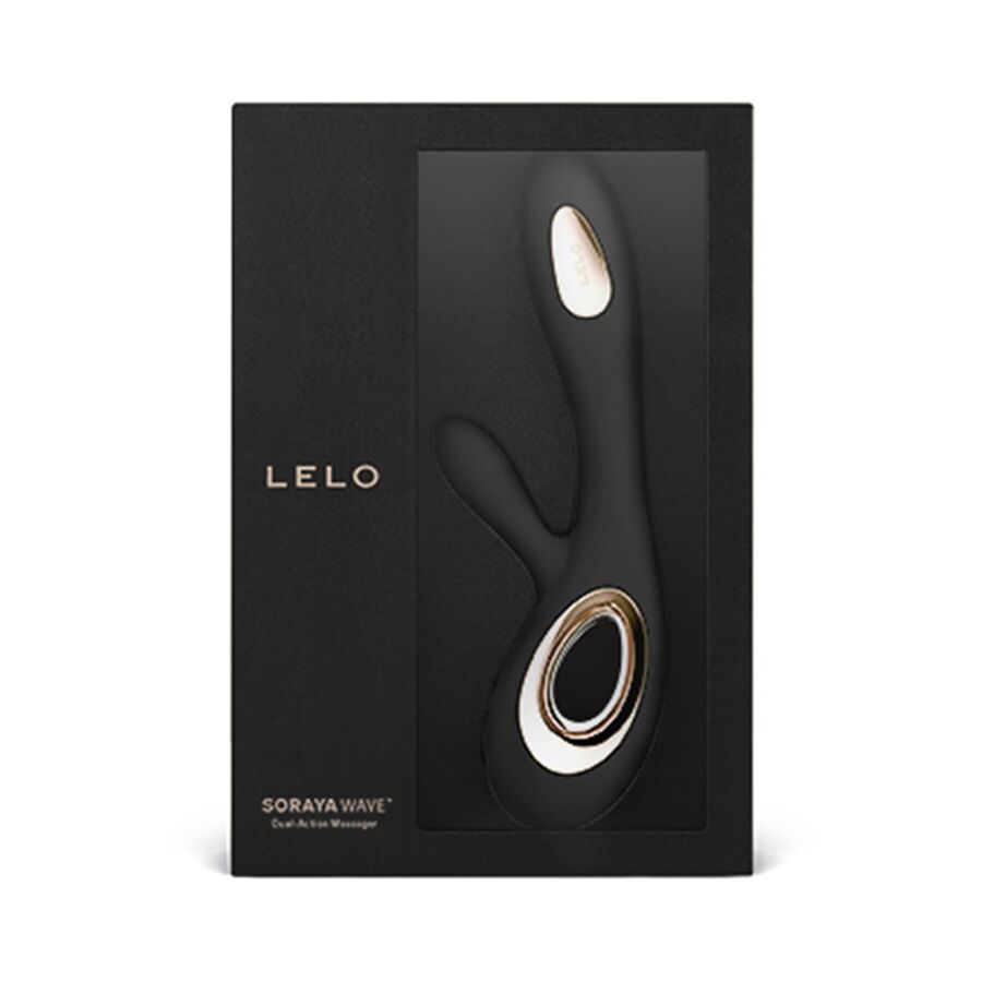 LELO - SORAYA WAVE KONIJN VIBRATOR ZWART