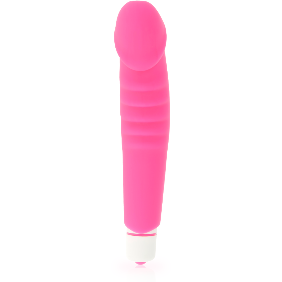 DOLCE VITA - REALISTISCHE PLEZIER ROZE SILICONEN VIBRATOR