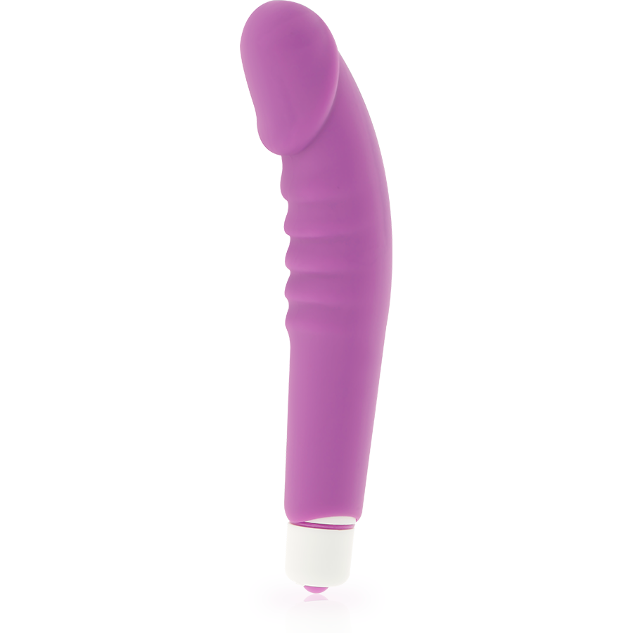DOLCE VITA - REALISTISCHE PLEZIER LILA SILICONEN VIBRATOR