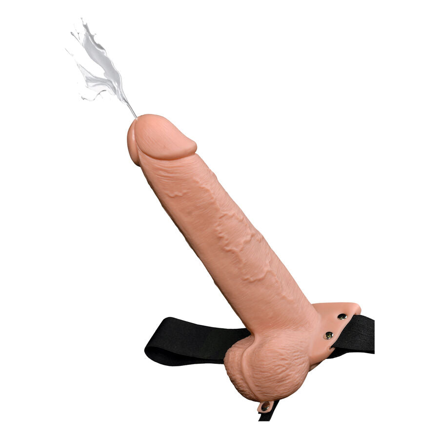FETISH FANTASY SERIE - HARNAS MET REALISTISCHE EJACULERENDE PENIS 22,9 CM