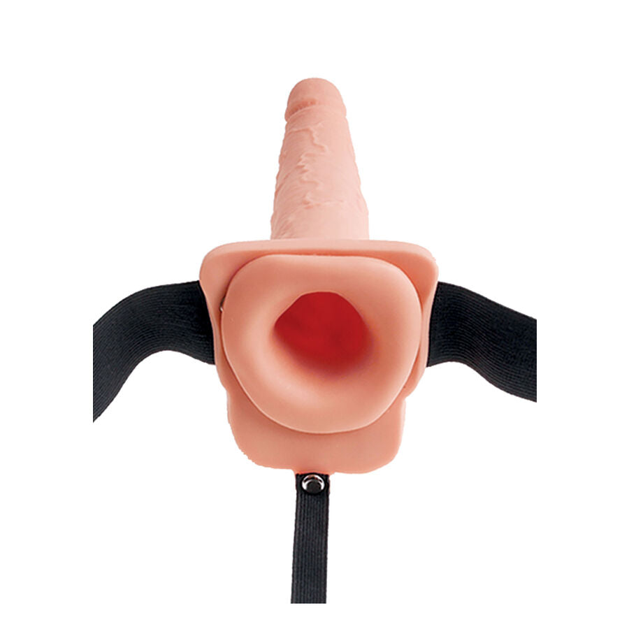 FETISH FANTASY SERIE - HARNAS MET REALISTISCHE EJACULERENDE PENIS 22,9 CM