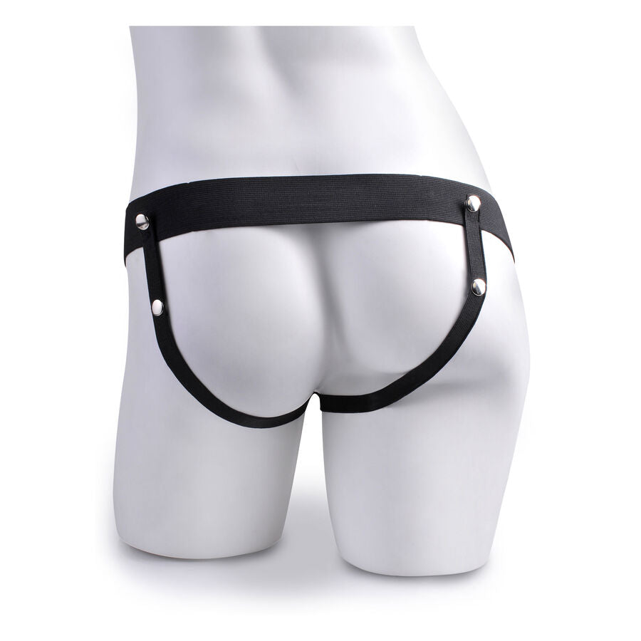 FETISH FANTASY SERIE - HARNAS MET REALISTISCHE EJACULERENDE PENIS 22,9 CM