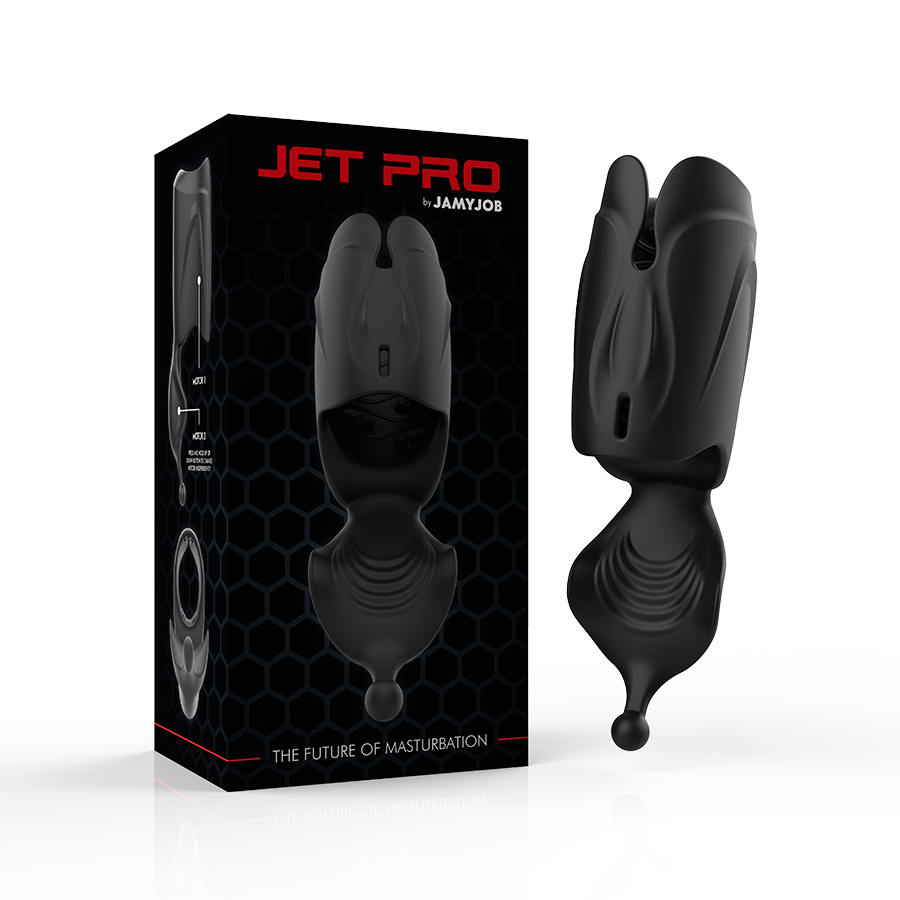 JAMYJOB - STROKER VIBRATOR MASTURBATOR 2 MOTOREN