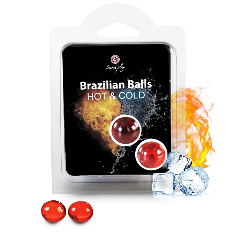 SECRETPLAY - BRAZILIAANSE BALLEN HEET &amp; KOUD EFFECT 2 EENHEDEN