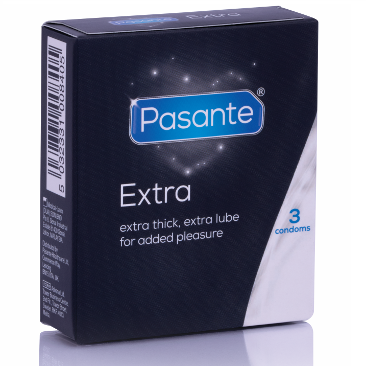 PASSAGIER - EXTRA DIKKE CONDOOMS 3 STUKS