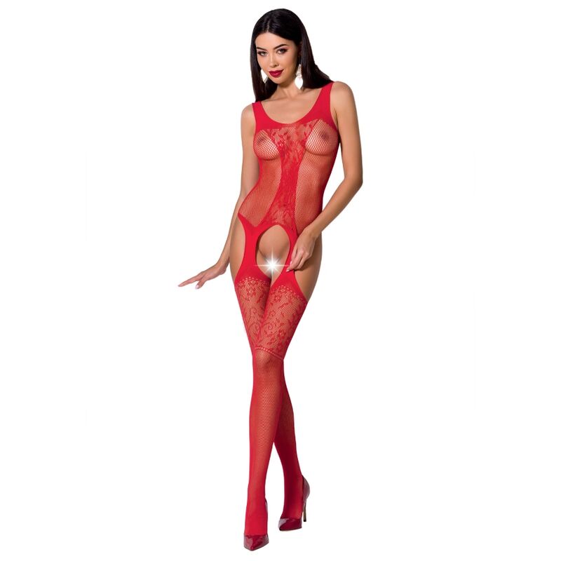 PASSIE - VROUW BS072 BODYSTOCKING ONE SIZE ZWART