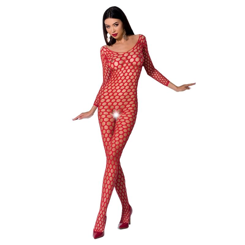 PASSIE - VROUW BS077 BODYSTOCKING ONE SIZE ZWART