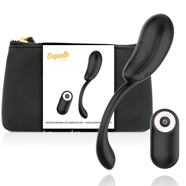 COQUETTE CHIC DESIRE - OPLAADBARE AFSTANDSBEDIENING EI ZWART / GOUD