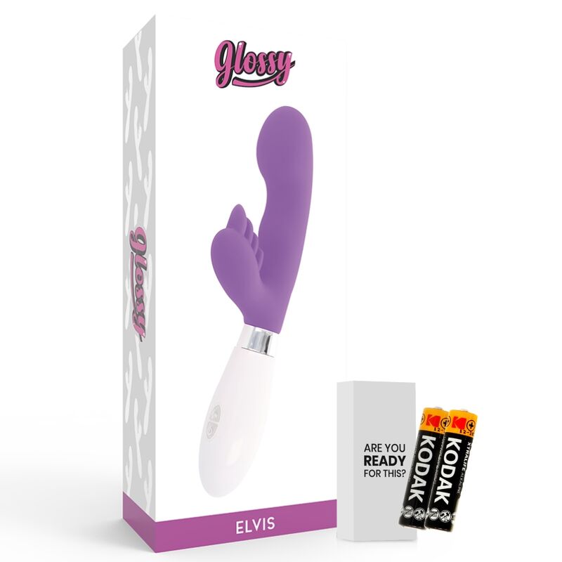 GLOSSY - KONIJN ELVIS LILA