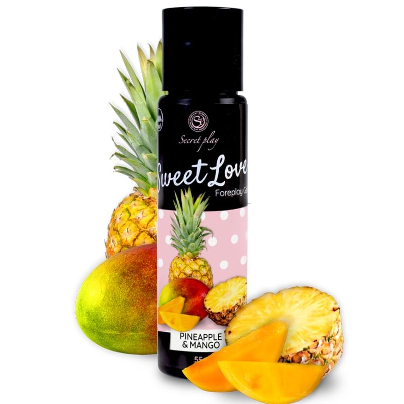 SECRETPLAY - MANGO &amp; ANANAS GEL ZOETE LIEFDE 60 ML