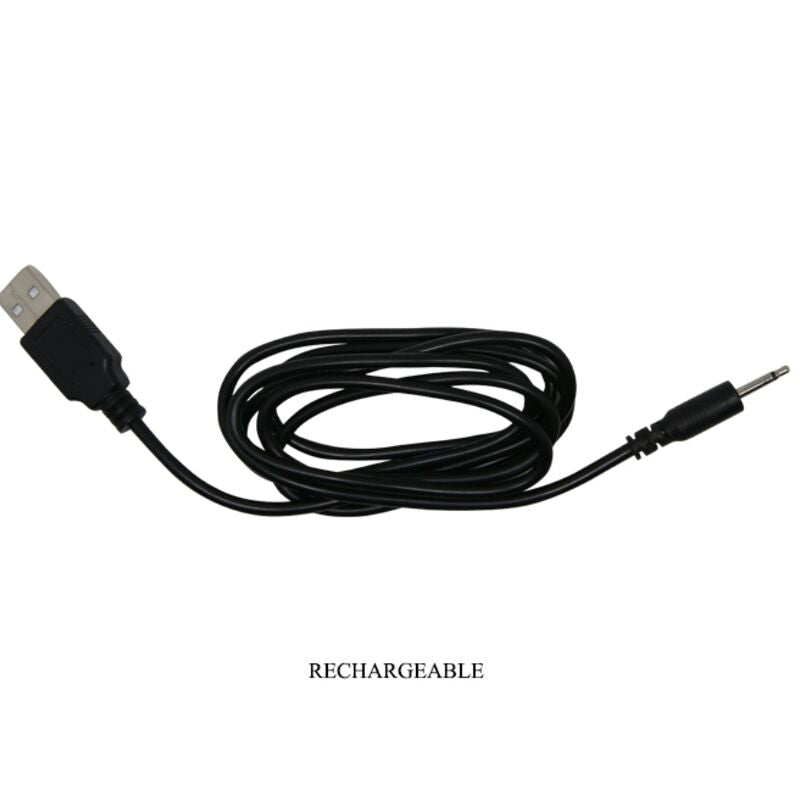 MR PLAY - OPLAADBARE ZWARTE VIBRERENDE ANAALPLUG