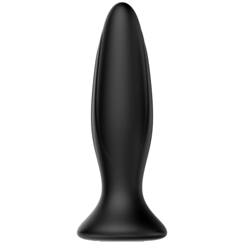 MR PLAY - OPLAADBARE ZWARTE VIBRERENDE ANAALPLUG