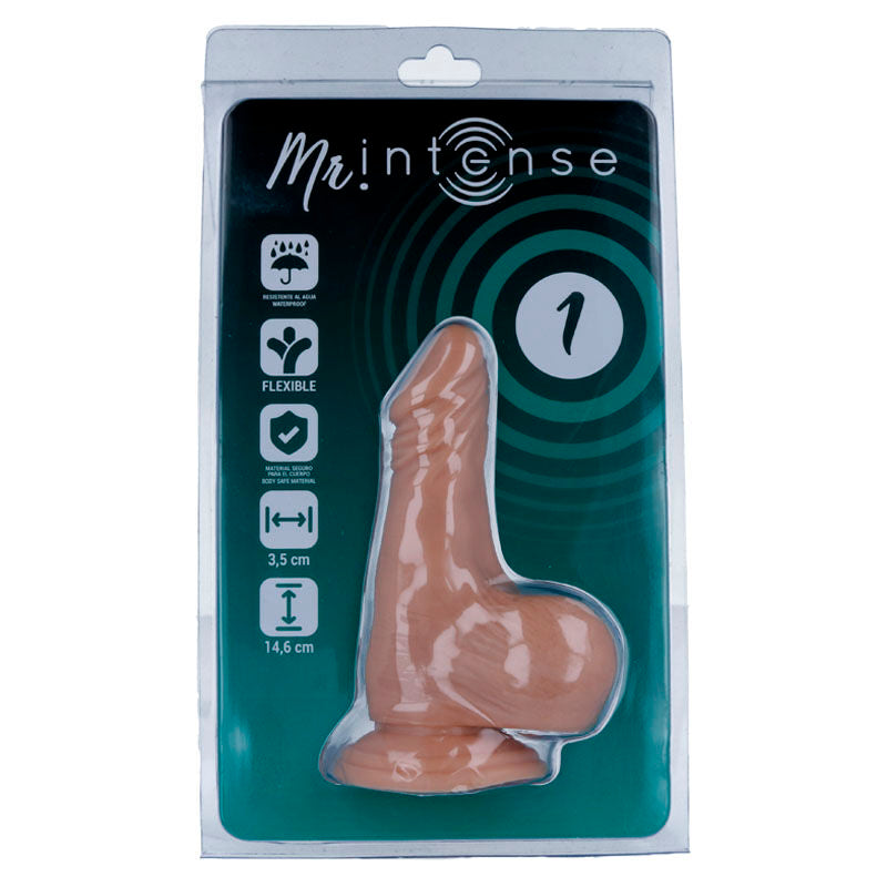 MR INTENSE - 1 REALISTISCHE PENIS 14,6 CM -OF- 3,5 CM