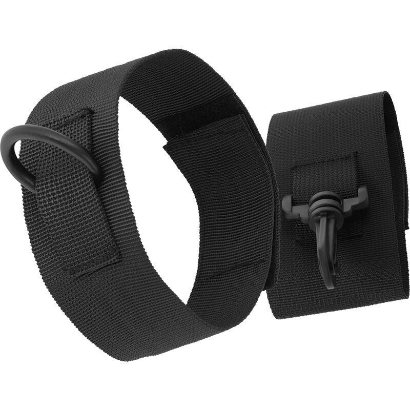 DARKNESS - ZWARTE NYLON ENKEL CUSTARDS