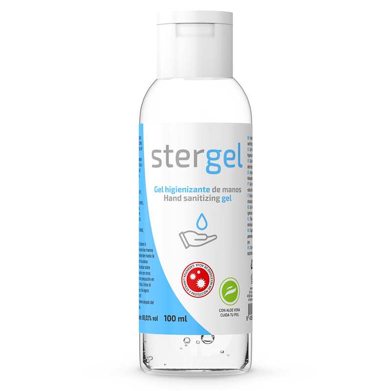STERGEL - HYDROALCOHOLISCHE HANDDESINFECTIEGEL ALOE VERA 100ML 