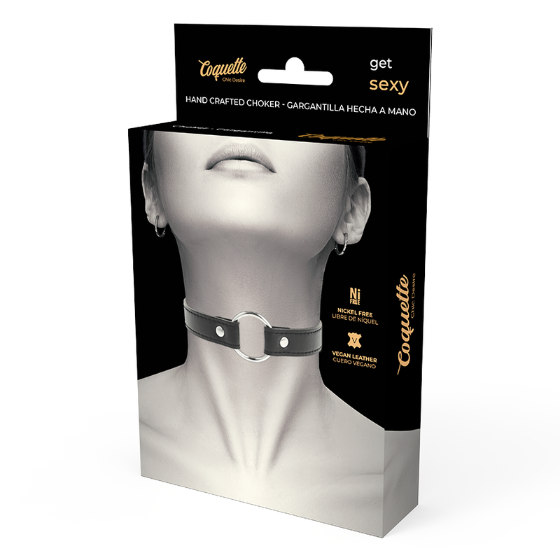 COQUETTE CHIC DESIRE - VEGAN LEDEREN KETTING, DAMESACCESSOIRE