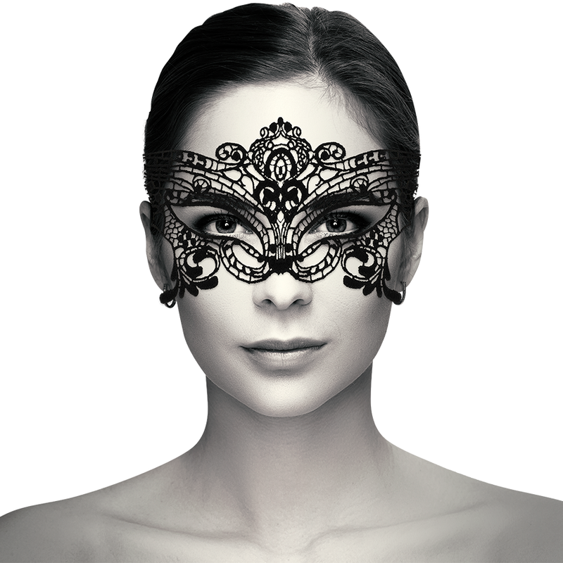 COQUETTE CHIC DESIRE - BREED ZWART KANTEN MASKER