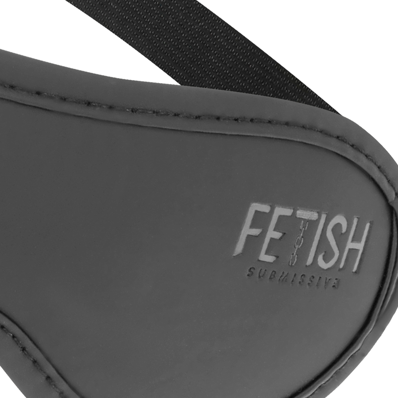 FETISH SUBMISSIVE – vegan leren blinddoek II met neopreen voering