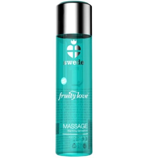 SWEDE - FRUITIGE LIEFDE VERWARMENDE EFFECT OLIE ZWARTE BES EN LIME 60 ML
