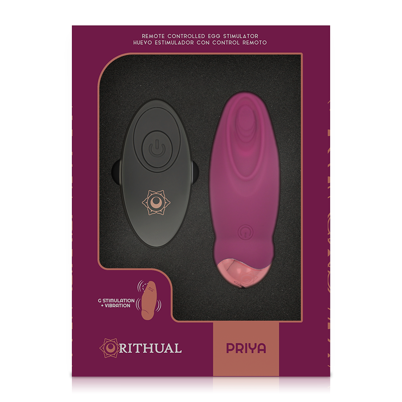 RITUEEL - PRIYA AFSTANDSBEDIENING EI G-SPOT + VIBRATIE