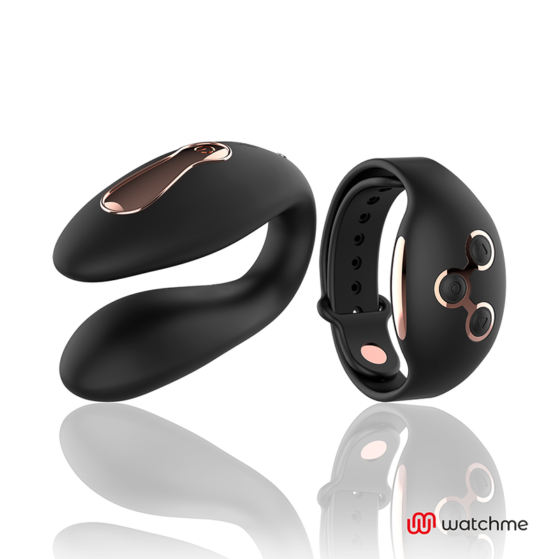 ANNE'S DESIRE - DUAL PLEASURE WATCHME TECHNOLOGY ZWART/GOUD