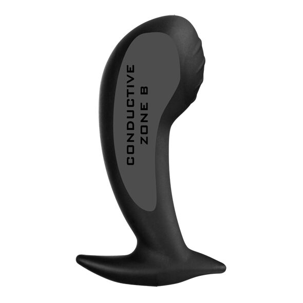 ELECTRASTIM - ANALE / VAGINALE STIMULATOR NONA SILICONE ZWART G-SPOT