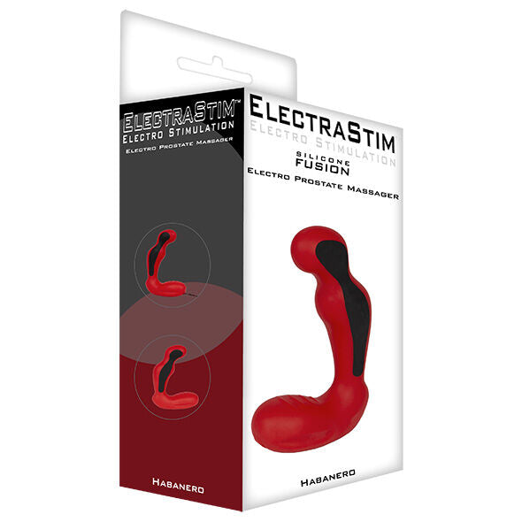 ELECTRASTIM - SILICONEN HABANERO PROSTAATMASSAGER
