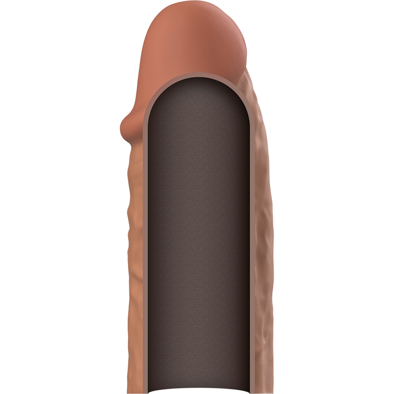 VIRILXL - VLOEIBARE SILICONEN V3 BRUINE PENISVERLENGING