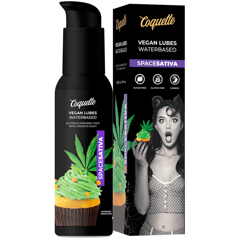 COQUETTE CHIC DESIRE - PREMIUM EXPERIENCE VEGAN GLIJMIDDEL SPACE SATIVA 100 ML