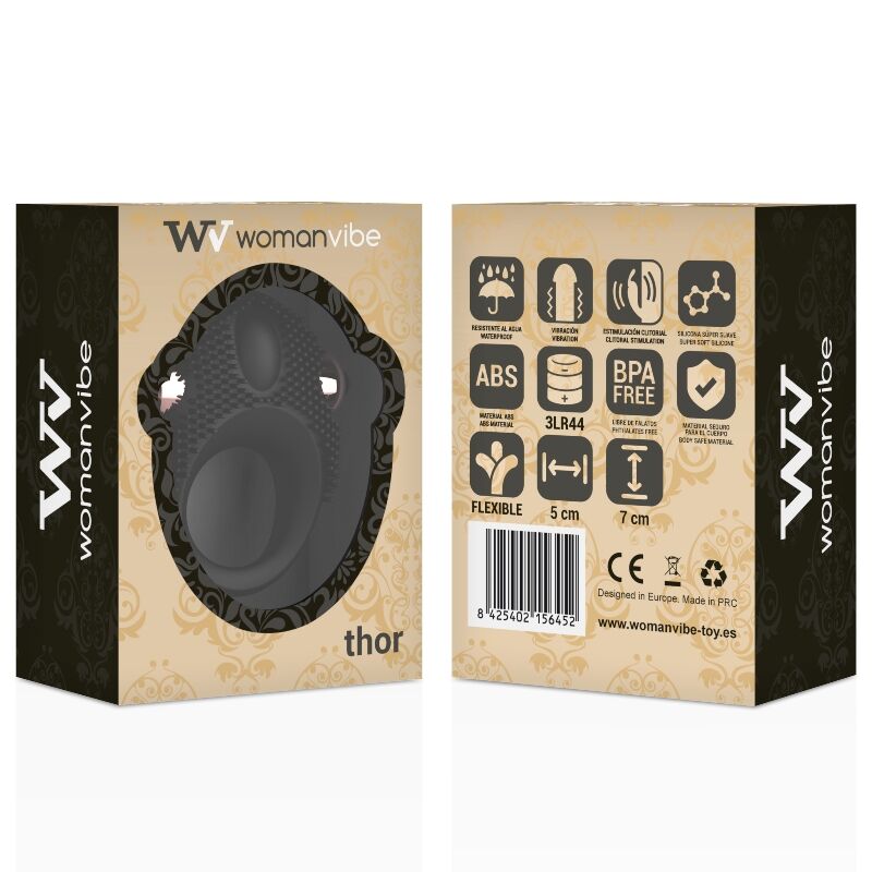 WOMANVIBE - THOR SILICONEN VIBRERENDE RING