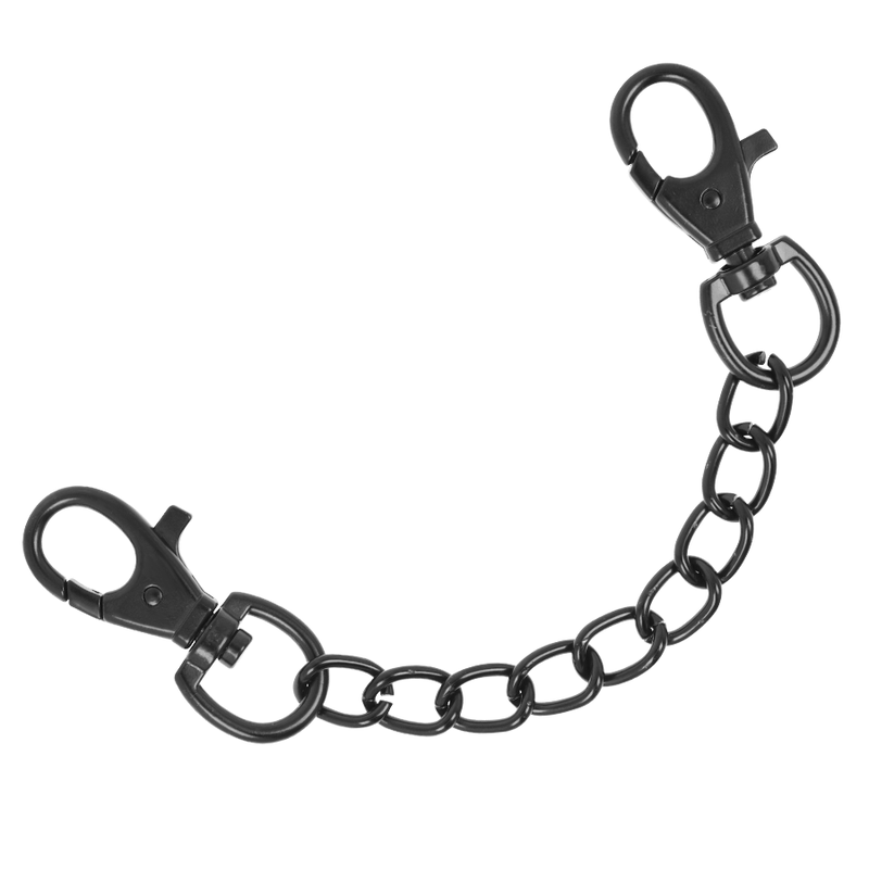FETISH SUBMISSIVE DARK ROOM - VEGAN LEDEREN ENKELBOEIEN MET NEOPREEN VOERING