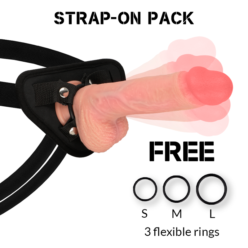 ROCKARMY - HARNAS + HAWK ROTATOR EN VIBRATOR 22 CM -O- 4.6 CM