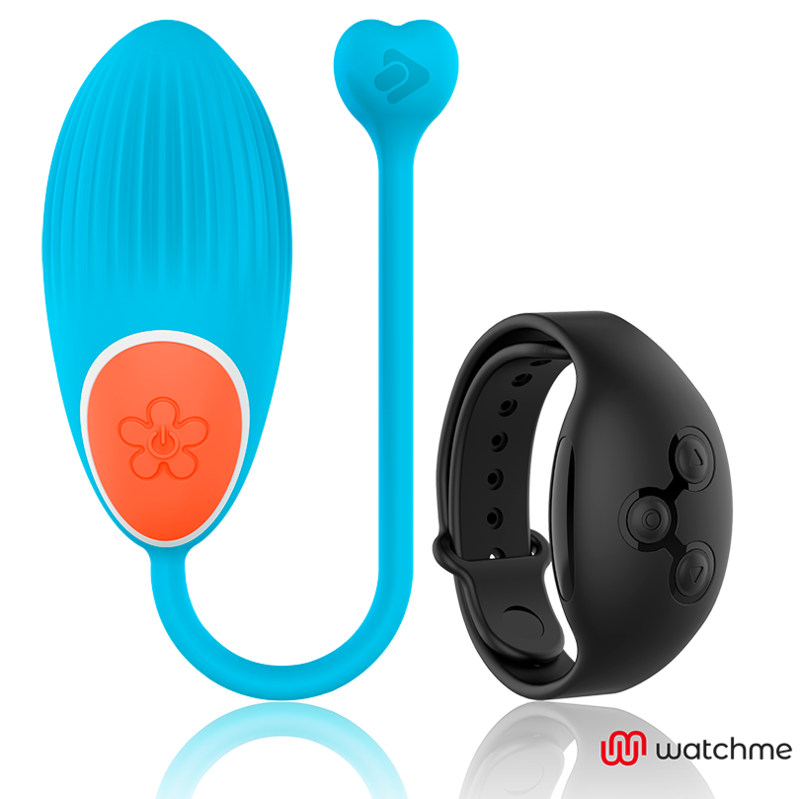 WEARWATCH - AFSTANDSBEDIENING EGG TECHNOLOGIE WATCHME BLAUW / JETZWART