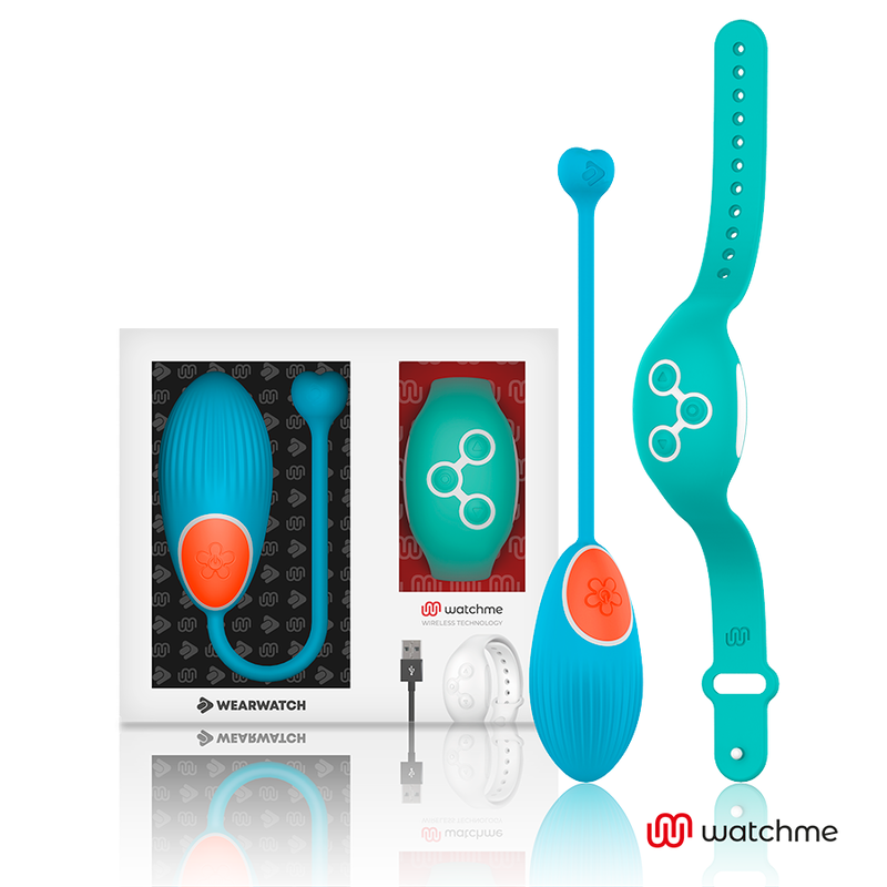 WEARWATCH - EGG REMOTE CONTROL TECHNOLOGY WATCHME BLAUW / AQUAMARIJN