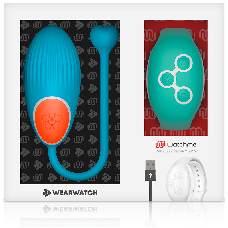 WEARWATCH - EGG REMOTE CONTROL TECHNOLOGY WATCHME BLAUW / AQUAMARIJN