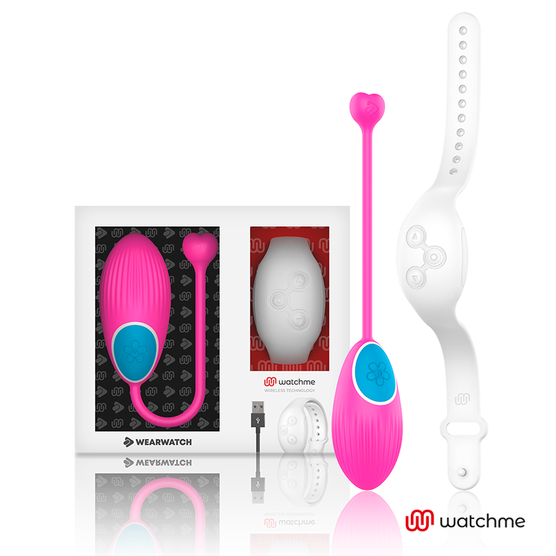 WEARWATCH - REMOTE CONTROL EGG TECHNOLOGY WATCHME FUCHSIA / WIT