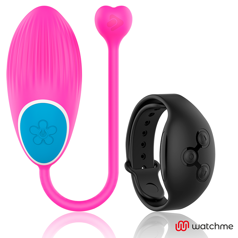 WEARWATCH - EI-TECHNOLOGIE MET AFSTANDSBEDIENING WATCHME FUCHSIA / JET BLACK