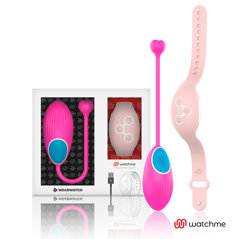 WEARWATCH - EI-TECHNOLOGIE MET AFSTANDSBEDIENING WATCHME FUCHSIA / ROZE