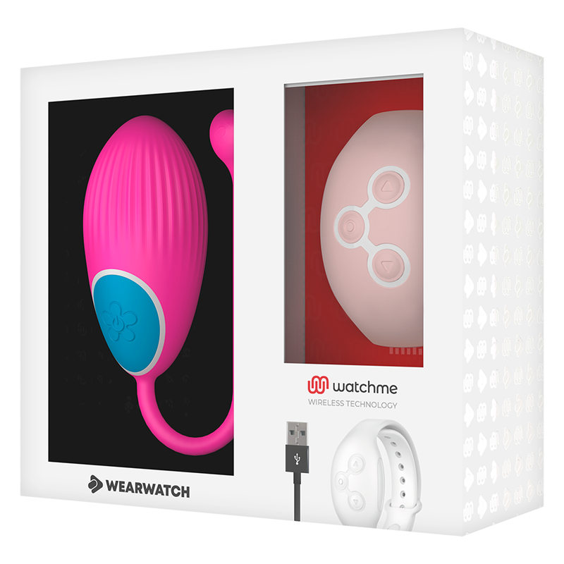 WEARWATCH - EI-TECHNOLOGIE MET AFSTANDSBEDIENING WATCHME FUCHSIA / ROZE