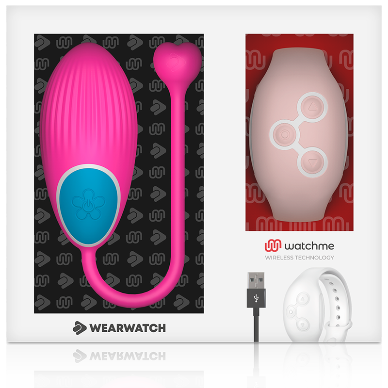 WEARWATCH - EI-TECHNOLOGIE MET AFSTANDSBEDIENING WATCHME FUCHSIA / ROZE