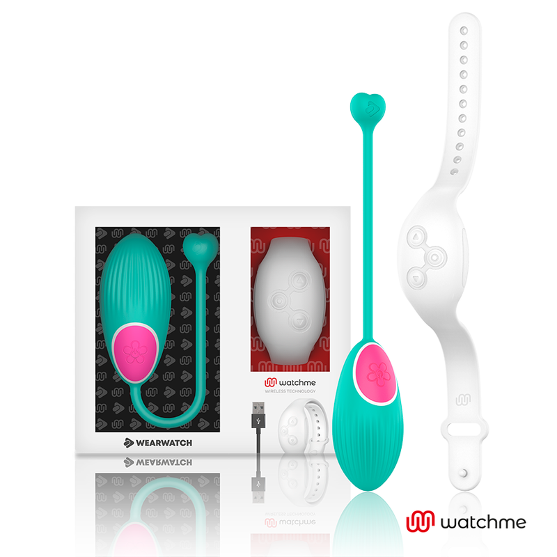 WEARWATCH - EI-TECHNOLOGIE MET AFSTANDSBEDIENING WATCHME AQUA MARINE / SNOWY