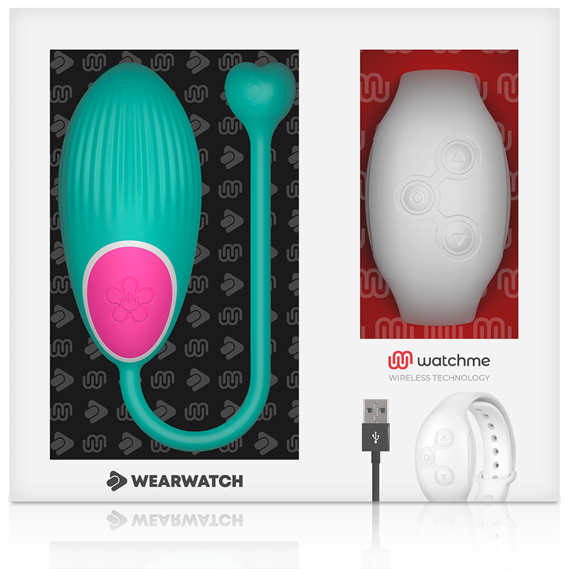 WEARWATCH - EI-TECHNOLOGIE MET AFSTANDSBEDIENING WATCHME AQUA MARINE / SNOWY