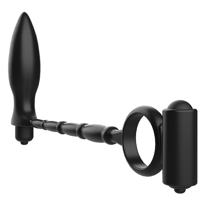 ADDICTED TOYS - ANAALPLUG MET VIBRERENDE RING