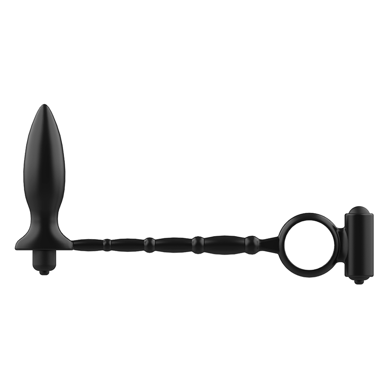 ADDICTED TOYS - ANAALPLUG MET VIBRERENDE RING