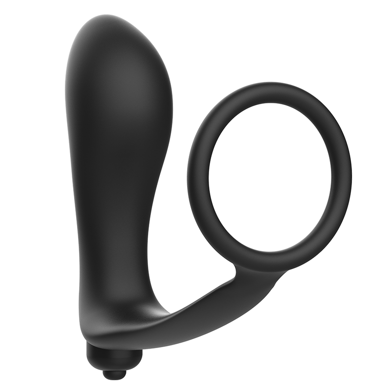 ADDICTED TOYS - ANAAL PLUG VIBRATOR MET PENISRING