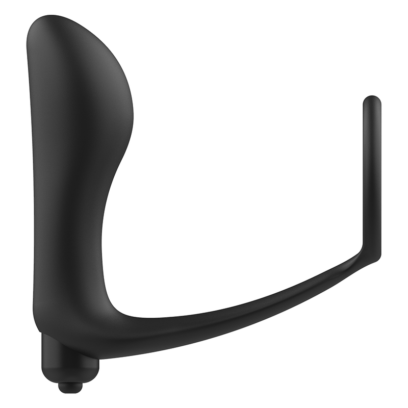 ADDICTED TOYS - ANAAL PLUG VIBRATOR MET PENISRING